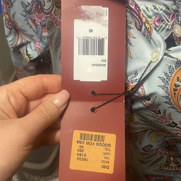 Authentic NEW ETRO shirt - Picture 7 of 17